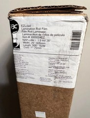 GBC 3000004EZ Ezload Film Roll, 25″ x 500′, Pack of 2 Rolls