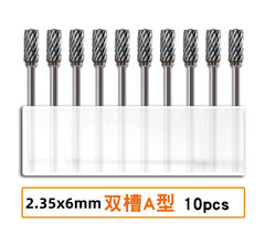 10 pcs Dental HP Tungsten Steel Carbide Cutter Polisher Denture Burs Lab Drill