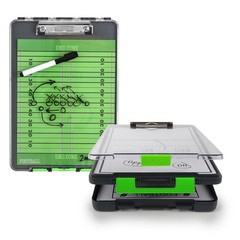 Clear View Desktop Clipboard Holder Green 13.75 x 9.5 in Dexas Clip Case