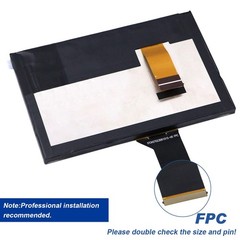 7″ uconnect Touch Screen Digitizer LCD Monitor Radio Navigation 7 inch