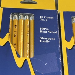 20 Count No.2 Graphite Pencils – Classic Yellow Design Indonesia (2 Boxes Of 10)