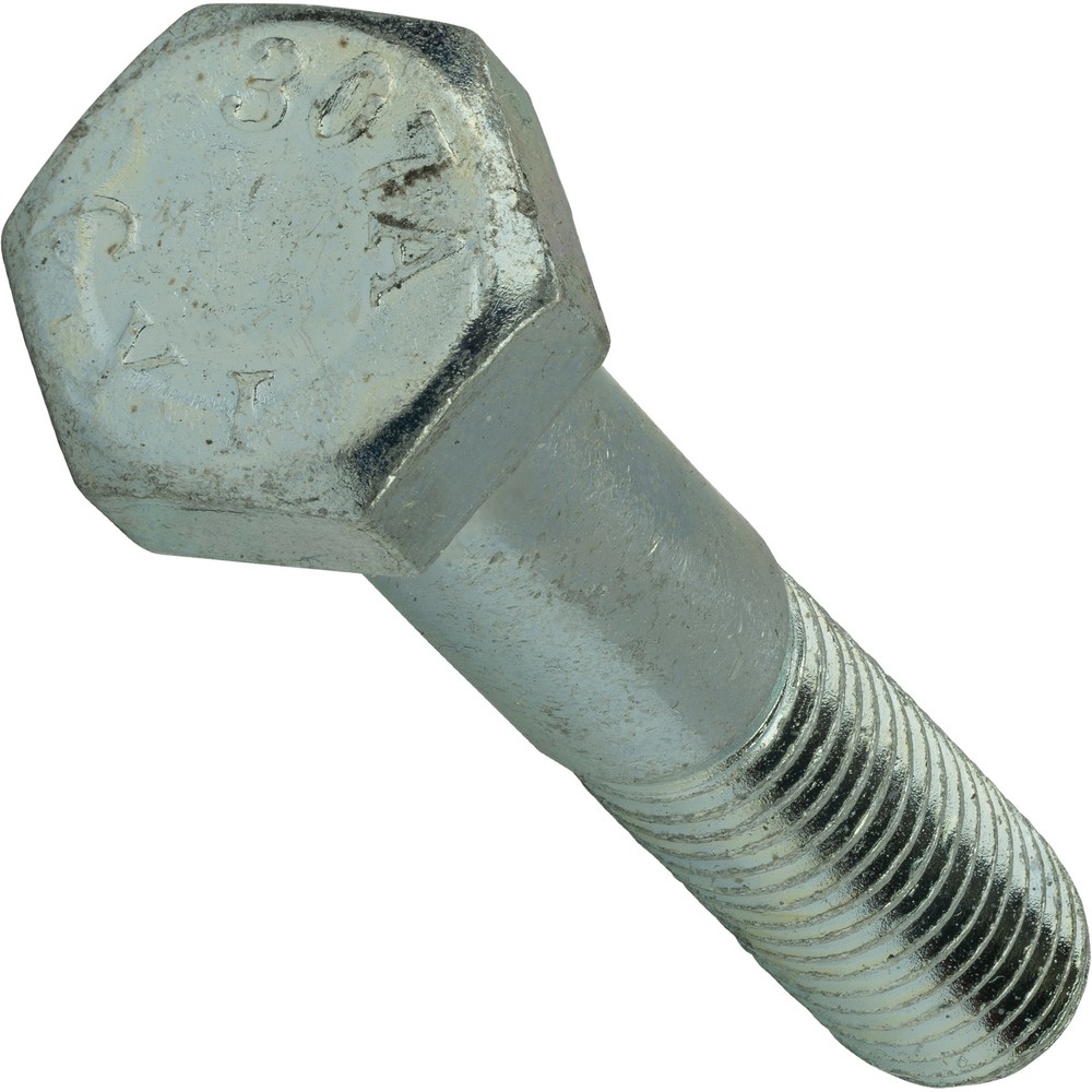 1/2″-13 Hex Head Bolts Zinc All Lengths 3/4In 7/8in 1In 1-1/2In up to 24 Inch