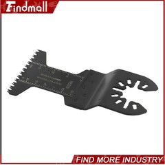 Findmall 55PCS 6 Types Universal Titanium Oscillating Saw Blades Multitool Blade