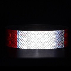10 pcs DOT-C2 Conspicuity Reflective Tape 2×12” Red White Strip Trailer RV Truck