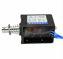 ONE NEW DC 12V 10A 120W 8KG 20mm Pull Push Type Linear Motion Solenoid