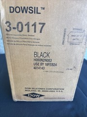 DOWSIL 3-0117 Silicone Insulating Glass Sealant Black Lot of 12 NEW Exp 02/2024