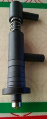 overflow fill nozzles Filler PVC corrosive chemicals PVC-U bleach Viton seals