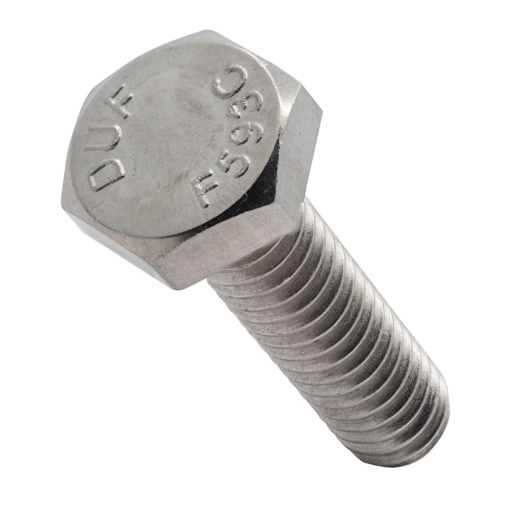 1/4-20 Stainless Steel Hex Head Bolts 18-8 Fully Threaded | Multiple Sizes