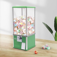 26*26*64cm Gumball Machine with Keys – Modern Bubble Gum Candy Dispenser