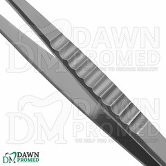 Debakey Artery Tissue Forceps 1×2 Teeth 8″ Gold Handle ENT Surgical Instruments