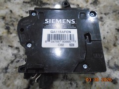 (10) X SIEMENS QA115AFCN 15AMP COMBINATION ARC FAULT BREAKERS AFCI BRAND NEW