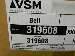 VSM Ceramic Abrasive Belt 1″ Wide x 42″ OAL 36 Grit Qty 10 319608
