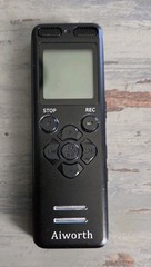 Aiworth E36 16GB Digital Voice Activated Recorder, Sd Card USB, Cords New Other