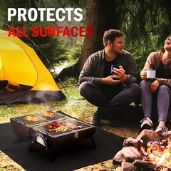 39” x 48” Carbon Felt Welding Blanket Fabric Fire Retardant Protective Mat