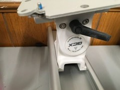 GCX CORP M-SERIES MONITOR MOUNT WMM-0001-04 with double sided rail & baseplate