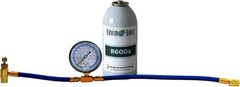 ENVIRO-SAFE R600a Refrigerant (1 Can) 6 oz. 170g with Charging Gauge Set