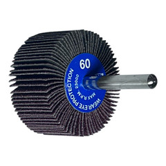 (10) PFERD Fan Grinder Flap Wheel EDP 45238 2″ x 1″ x 1/4″ Shaft 60 Grit