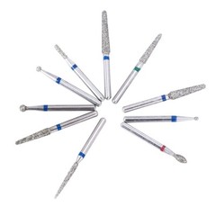 20 Types/100Pcs Dental FG Diamond Burs For High Speed Handpiece Medium AZDENT