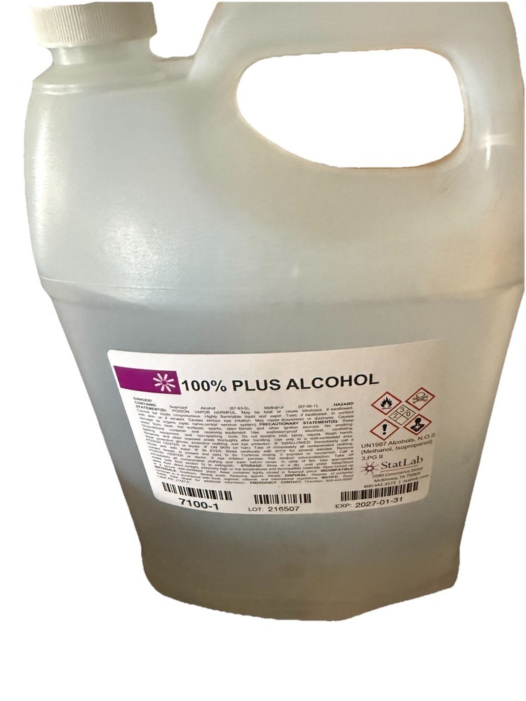 isopropyl alcohol 99 Plus Alcohol Stat Lab