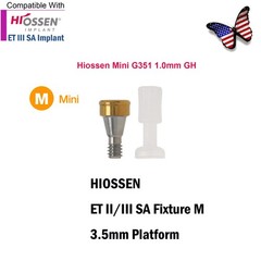 US ZEST LOCATOR Overdenture Caps Abutment Ti Hiossen ET Osstem TS Mini/Regular
