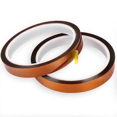 Heat Tape for Sublimation, 2 Rolls 0.5 Inch x 108Ft 0.5″ 108Ft, Brown