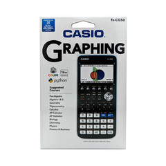 Casio FX-CG50 High Resolution Color Graphing Calculator, Black