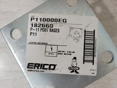 Erico Caddy P110000EG 182660 P-11 Post Bases 6″ x 6″