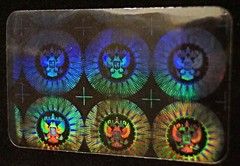 Hologram Overlays Presidential Inkjet Teslin ID Cards – Lot of 25
