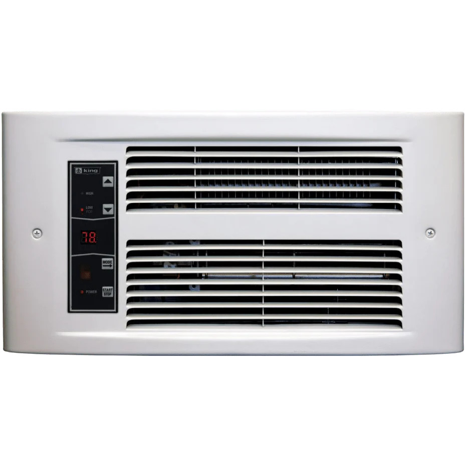 King Electric PX ECO2S 2-Stage Electric Wall Heater – 120V / White