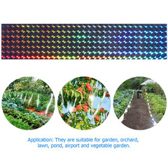 XPCARE Bird Scare Tape Ribbon – 350Ft X 2In Reflective Tape Rainbow Tape Product