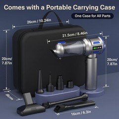 Yomile Mini Vacuum Cleaner 27000PA Cordless Handheld Air Duster