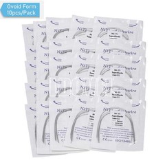 Dental Ortho Elastic Niti Arch Wire Round Natural Form Bracket Braces