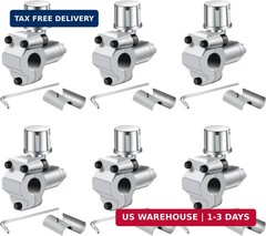 6 Pack BPV-31 Bullet Piercing Valve Line Tap Valve Kits Adjustable Valve for Air