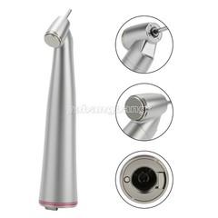 Dental 45° Angle push button head contra angle fiber optic 1:4.2 handpiece USA