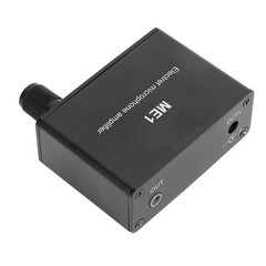 Electret Microphone Amp Adjustable Gain 0‑20db Condenser Mic Headphone