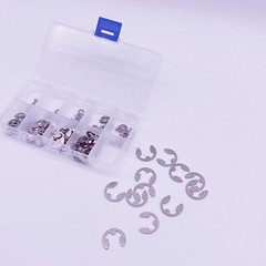 120 E Clips C CIRCLIPS Stainless Steel Kit Retaining Ring Assorted 1.5mm to 10mm