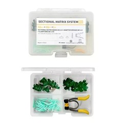 81 Pcs/Set Dental Adaptive Sectional Matrices Matrix System B3 Matrix Bands Kit