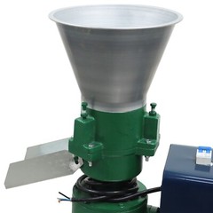 6mm Plate Animal Feed Pellet Mill Machine Pelletizer for Pigs/Sheeps/Horses 220V