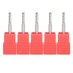 End Mill Carbide 3/32 In Diameter 4 Flute 1-1/2 In Overall Length 5 Pack