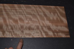 Queensland Walnut Raw Wood Veneer Sheet 8 x 31 inches 1/42nd BLEMISHED J7861-31