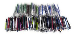 MISPRINT METAL PENS 500 ct Mixed Stylus/Executive/Soft Touch Bulk Click Pen Lot