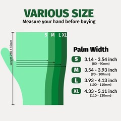Ambidextrous Heavy-Duty Disposable Vinyl Gloves – 1000 Count for Ultimate Safety