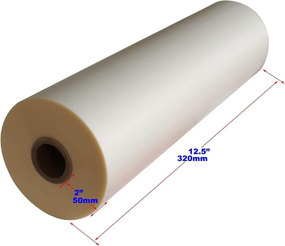 1 Rolls 12.5″x656′ Thermal Roll Laminating Film Glossy Laminating Film
