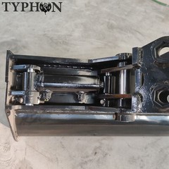 TYPHON 600mm Tilting Bucket 23in Hydraulic Buckets Attachment For Mini Excavator