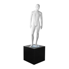 18” x 18” Black Knockdown Bases Pedestal Base Box Cube Display Fixture Retail