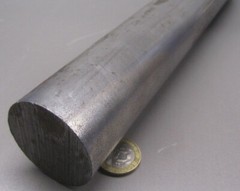 4140/4142 Alloy Steel Rod, 1 3/4″ Diameter +/-.007″ x 2 Ft Length