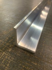 3/16″ Thick x 1.5″ x 1.5″ Aluminum Angle x 48″ Long, 6061 Aluminum
