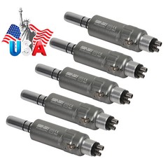 1-5 USA Dental Air Motor 4 Hole Handpiece E-type 4holes Slow Low Speed H