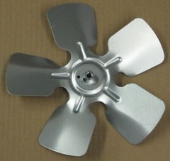 A65132 Metal Fan Blade 10″ Diameter 5 Blades 5/16″ Bore Hub CW 20 Degree Prop