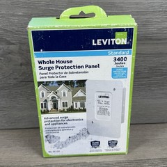 Leviton 51110-SRG Residential Surge Protection Panel 3400 Joules Open Box